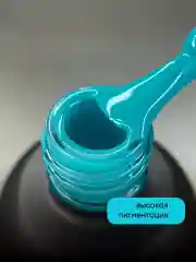 Бирюзовый гель лак для ногтей