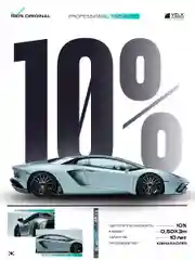 Пленка тонировочная "VELX EUROWIN AUTO" в тубе  10% Сharcol (0.5м х 3м)