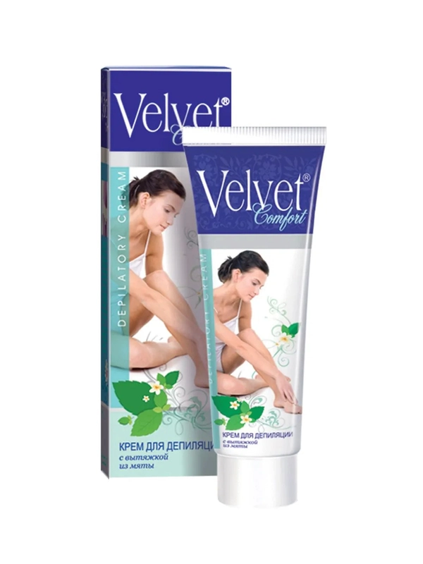 Velvet крем для депиляции с вытяжкой из мяты 100 мл