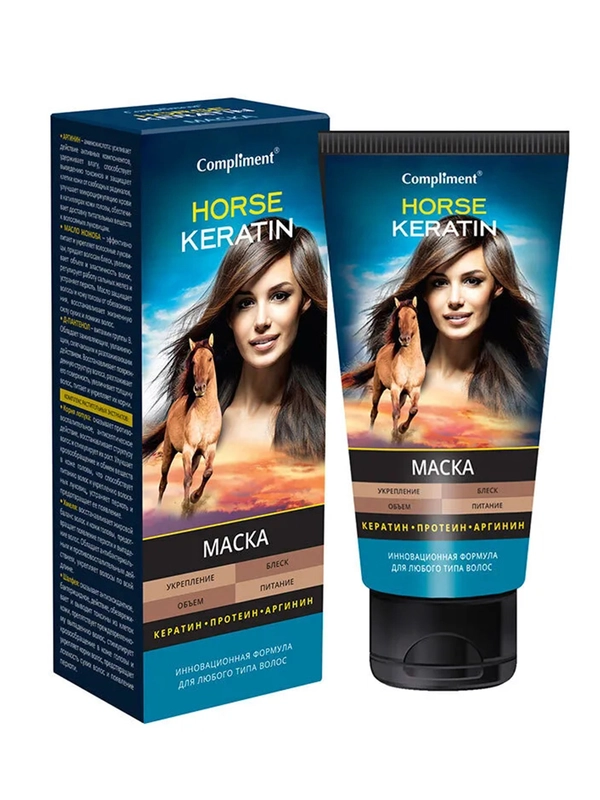 Compliment HORSE KERATIN Маска для волос 200 мл