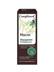 Compliment ECO BEST Масло восстанавливающее Макадамия & Моринга, 27мл
