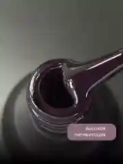 Тёмно-бордовый гель лак для ногтей