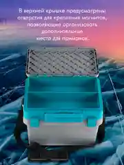 Усиленный рыболовный ящик для зимней рыбалки Фишка от Петрова