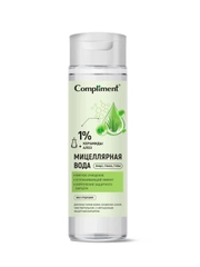 Compliment Мицеллярная вода с керамидами и алоэ, 250мл