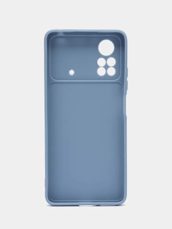 Тёмно-бирюзовый чехол Xiaomi Poco X4 Pro (Сяоми Поко Х4 Про)