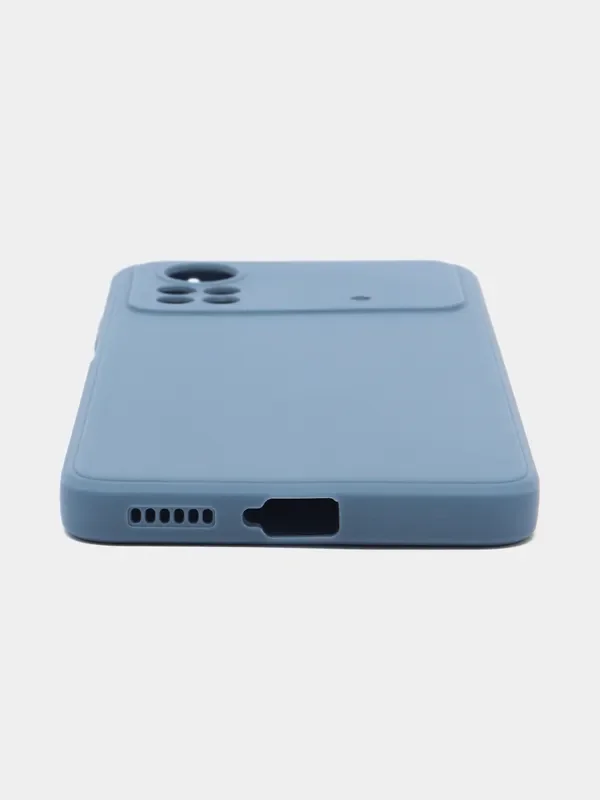 Тёмно-бирюзовый чехол Xiaomi Poco X4 Pro (Сяоми Поко Х4 Про)