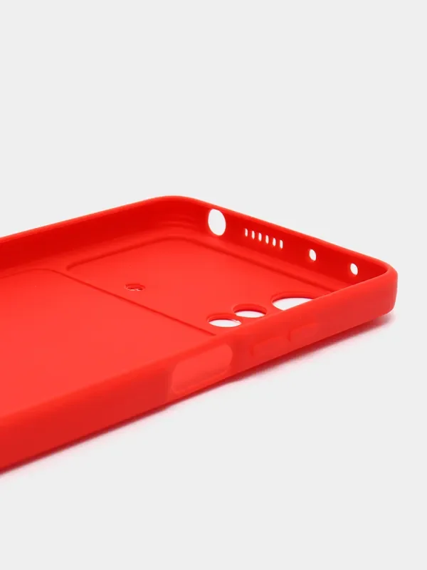 Алый чехол Xiaomi Poco X4 Pro (Сяоми Поко Х4 Про)