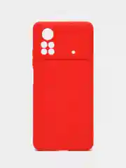 Алый чехол Xiaomi Poco X4 Pro (Сяоми Поко Х4 Про)