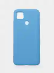 Голубой чехол Xiaomi Redmi 9C / 9C NFC / 10A (Сяоми Редми 9С, 10А), прозрачный