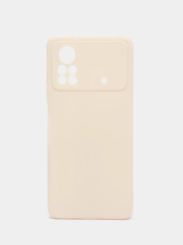 Белый чехол Xiaomi Poco X4 Pro (Сяоми Поко Х4 Про)