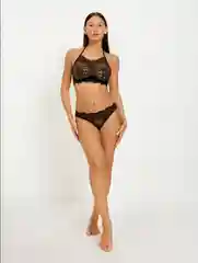 Черный трусы жен Vinona