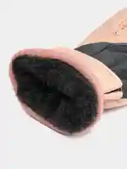 Розовый горнолыжные перчатки женские, балоневые, утепленные