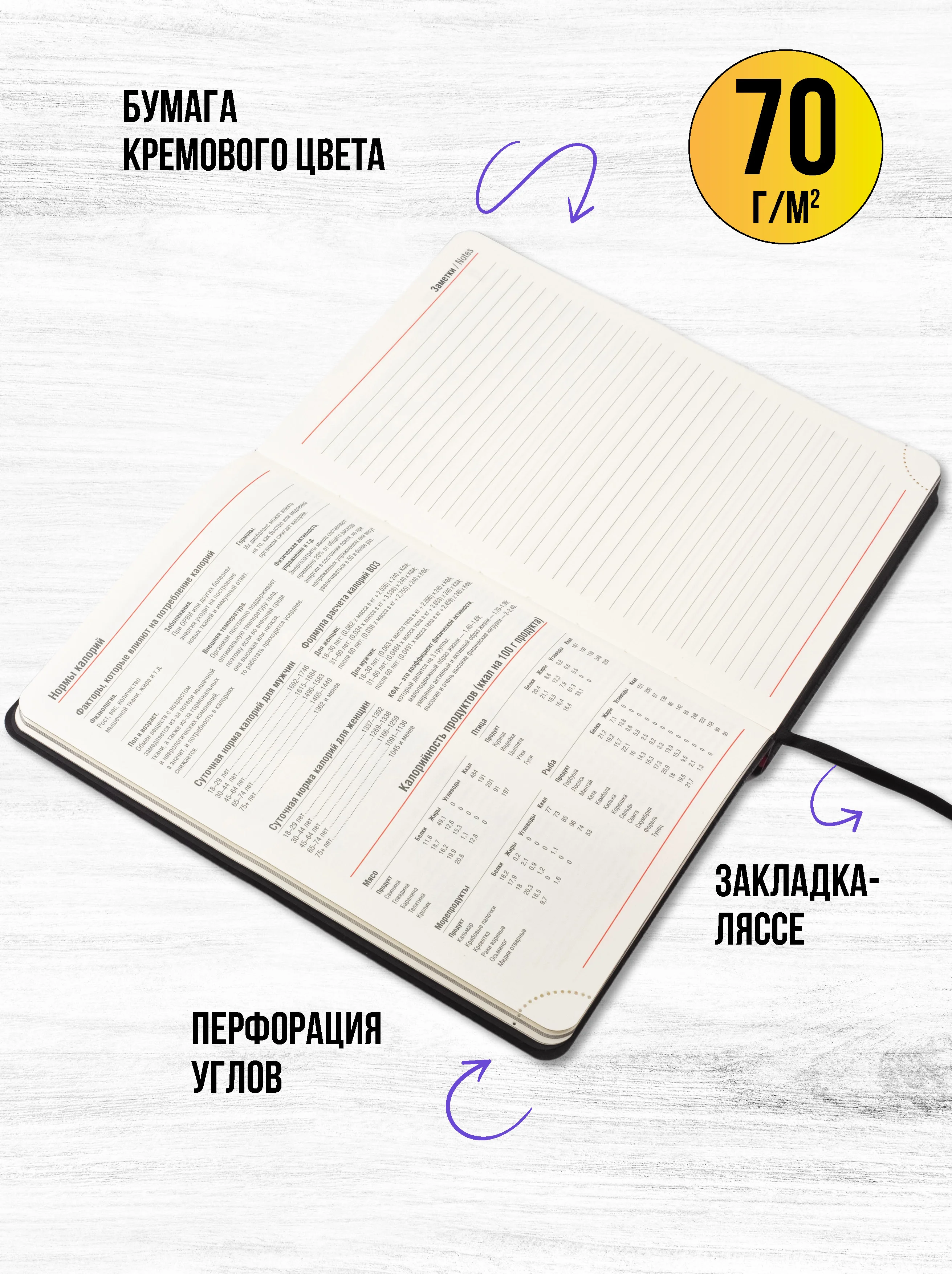 Ежедневник датированный 2025 год с обложкой Soft Touch