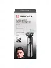 Бритва электрическая  BRAYER BR3601, роторная система, литиевая батарея 1*800мАч