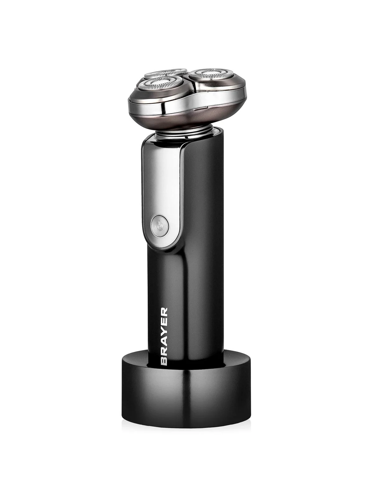 Бритва электрическая  BRAYER BR3602, роторная система, 1*800мАч,  стрижка волос, триммер