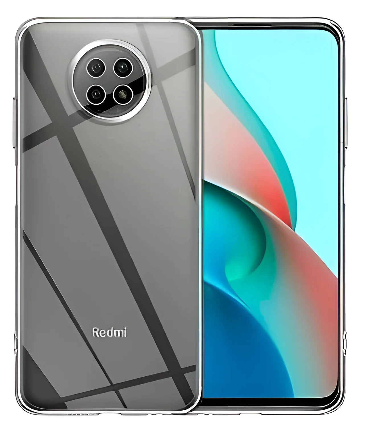 Прозрачный чехол на Xiaomi Redmi Note 9T 5G / Note 9 5G прозрачный