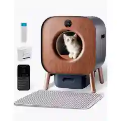 Умный самоочищающийся лоток PAWBBY Smart Self-cleaning Cat Litter Box, с датчиком веса