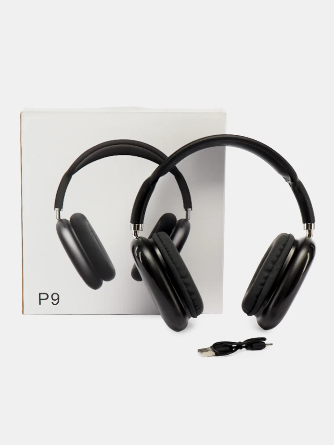 Черный беспроводные полноразмерные наушники P9ProMax bluetooth-гарнитура