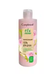 Compliment Ecomania увлажняющий гель для душа с розовой водой 400мл