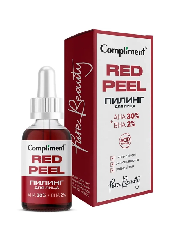 Compliment Пилинг для лица AHA 30% + BHA 2%, 27мл
