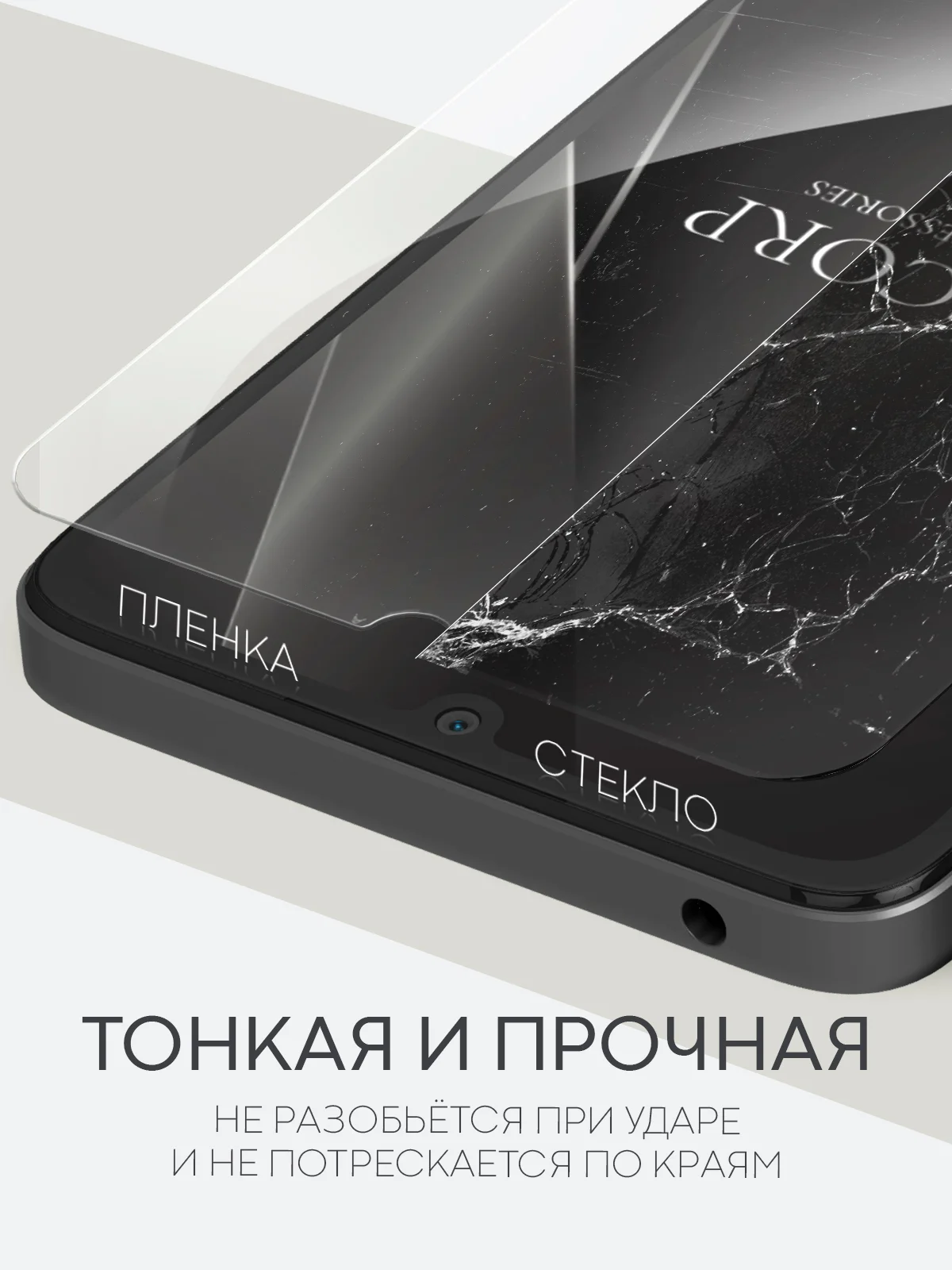 Прозрачный 1-2 шт плёнка для Xiaomi POCO X6 Pro, F6, C65, Redmi Turbo 3, 13C, k70E BROSCORP не стекло