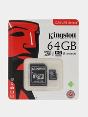 Карта памяти флэшка micro sd 64 GB