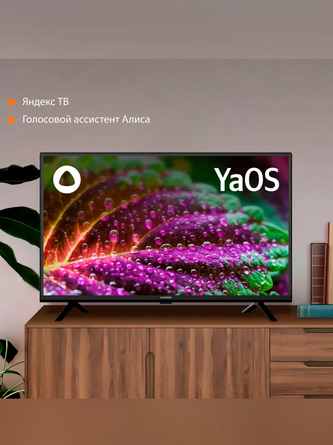 Телевизор LED SunWind 32" SUN-LED32XS300 Smart Яндекс.ТВ