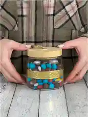 Банка для сыпучих продуктов 1 шт., 575 мл., PROMSIZ коллекция Альфа