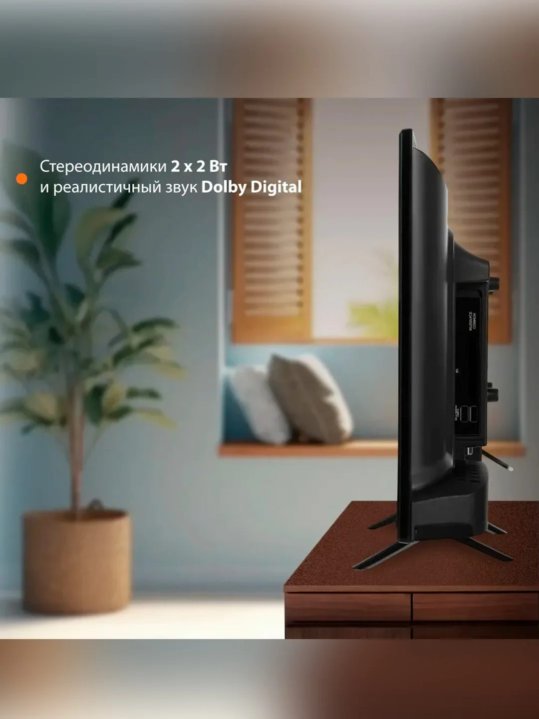 Телевизор LED SunWind 24" SUN-LED24XS310 Smart Яндекс.ТВ