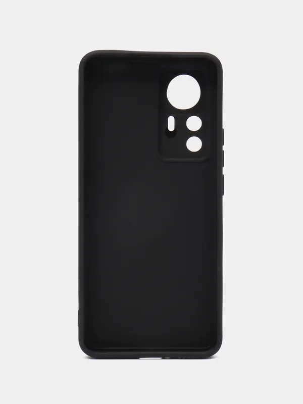Черный чехол Xiaomi 12T / 12T Pro / Сяоми 12Т / 12Т Про силиконовый