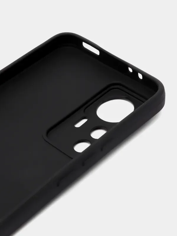 Черный чехол Xiaomi 12T / 12T Pro / Сяоми 12Т / 12Т Про силиконовый