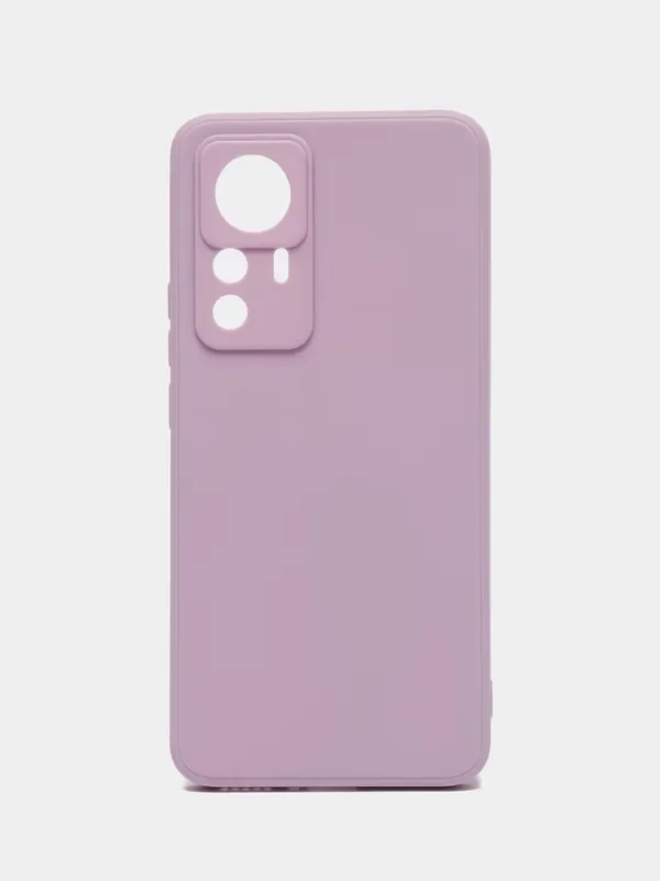 Сиреневый чехол Xiaomi 12T / 12T Pro / Сяоми 12Т / 12Т Про силиконовый