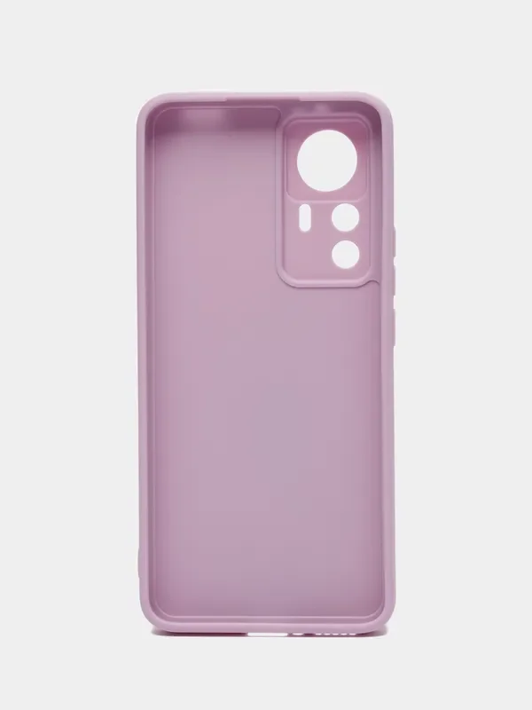 Сиреневый чехол Xiaomi 12T / 12T Pro / Сяоми 12Т / 12Т Про силиконовый
