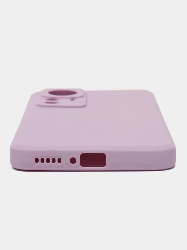 Сиреневый чехол Xiaomi 12T / 12T Pro / Сяоми 12Т / 12Т Про силиконовый