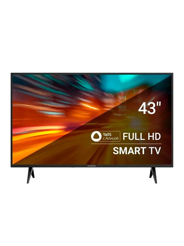 Телевизор LED SunWind 43" SUN-LED43XS301 Smart Яндекс.ТВ