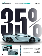 Пленка тонировочная "VELX EUROWIN AUTO" в тубе 35% Сharcol (0.75м х 3м)