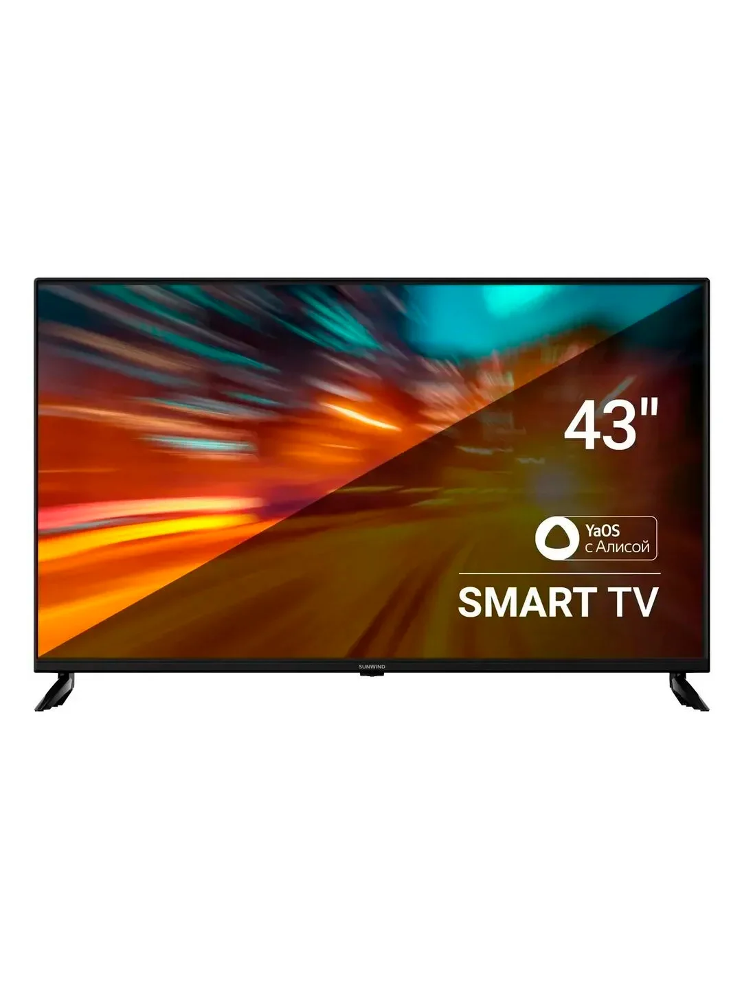 Телевизор LED SunWind 43" SUN-LED43XU400 Smart Яндекс.ТВ