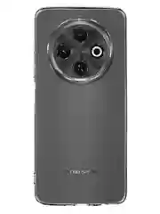 Прозрачный чехол для Tecno Spark 30C силиконовый BROSCORP прозрачный с бортиком- защитой вокруг камер