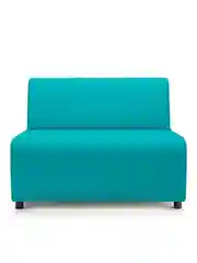 Бирюзовый диван MONOFIX "Бафф", эко кожа