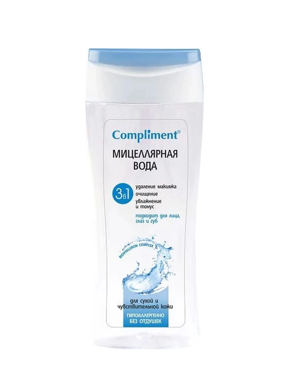 Compliment Мицеллярная вода 3 в 1, 200 мл
