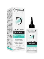 Compliment PROFESSIONAL DETOX LINE ПИЛИНГ ДЛЯ КОЖИ ГОЛОВЫ 3-В-1, 100мл