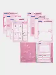 Портфолио для школьника папка, А4, 4 кольца, 20 файлов, Девочка, Brauberg, 115239