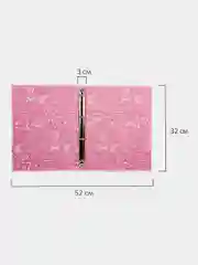 Портфолио для школьника папка, А4, 4 кольца, 20 файлов, Девочка, Brauberg, 115239