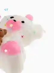 Белый антистресс игрушка, сквиш для детей, таба лапка
