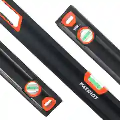 Уровень магнитный упрочненный Patriot Platinum LCP-1200L, 3 глазка, 1200 мм