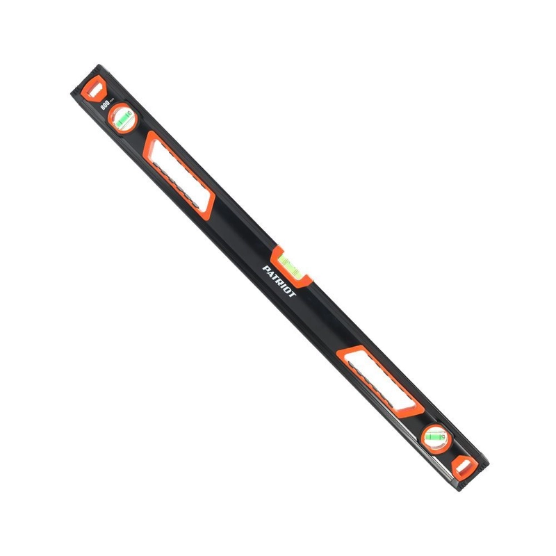 Уровень магнитный упрочненный Patriot Platinum LCP-800L, 3 глазка, 800 мм