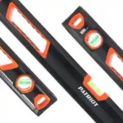 Уровень магнитный упрочненный Patriot Platinum LCP-800L, 3 глазка, 800 мм