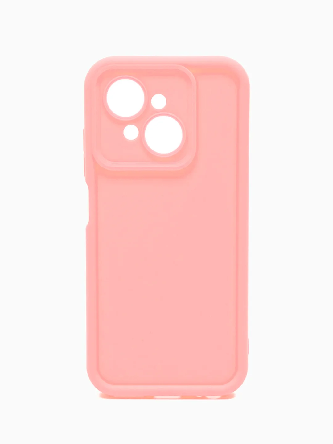 Розовый чехол для Tecno Spark Go1/ Go 2025 (Tecno Го1 / Го 2025), противоударный, с бортиками
