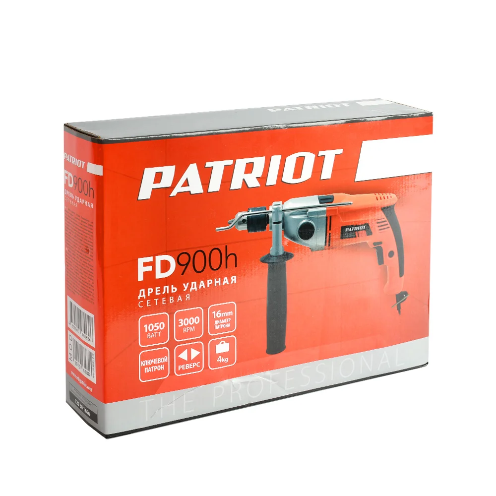 Ударная дрель Patriot FD 900H, 1050 Вт