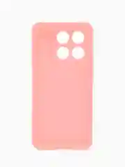 Розовый чехол для Xiaomi 14T (Сяоми 14Т), противоударный, с бортиками